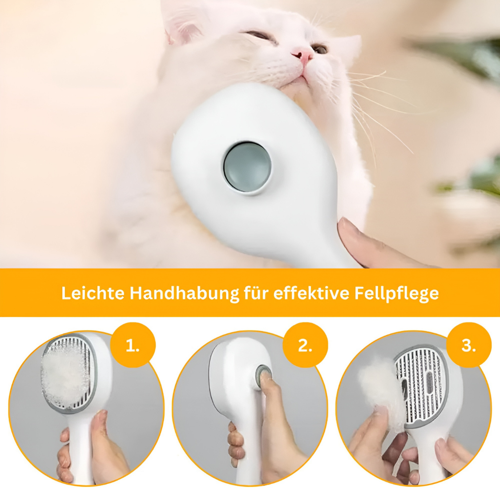 UV-Zeckenbürste für Katzen