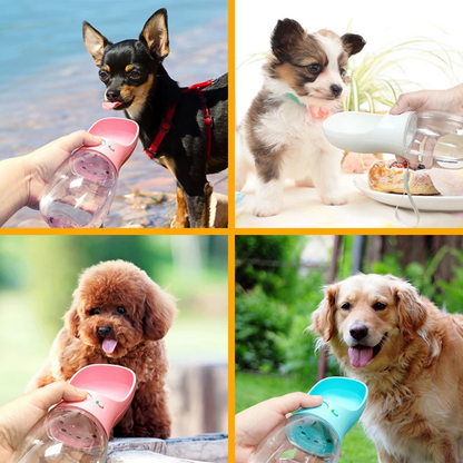 Tragbare Hundetrinkflasche