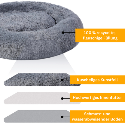 Flauschiges Katzenbett Wolke 7 - das Original