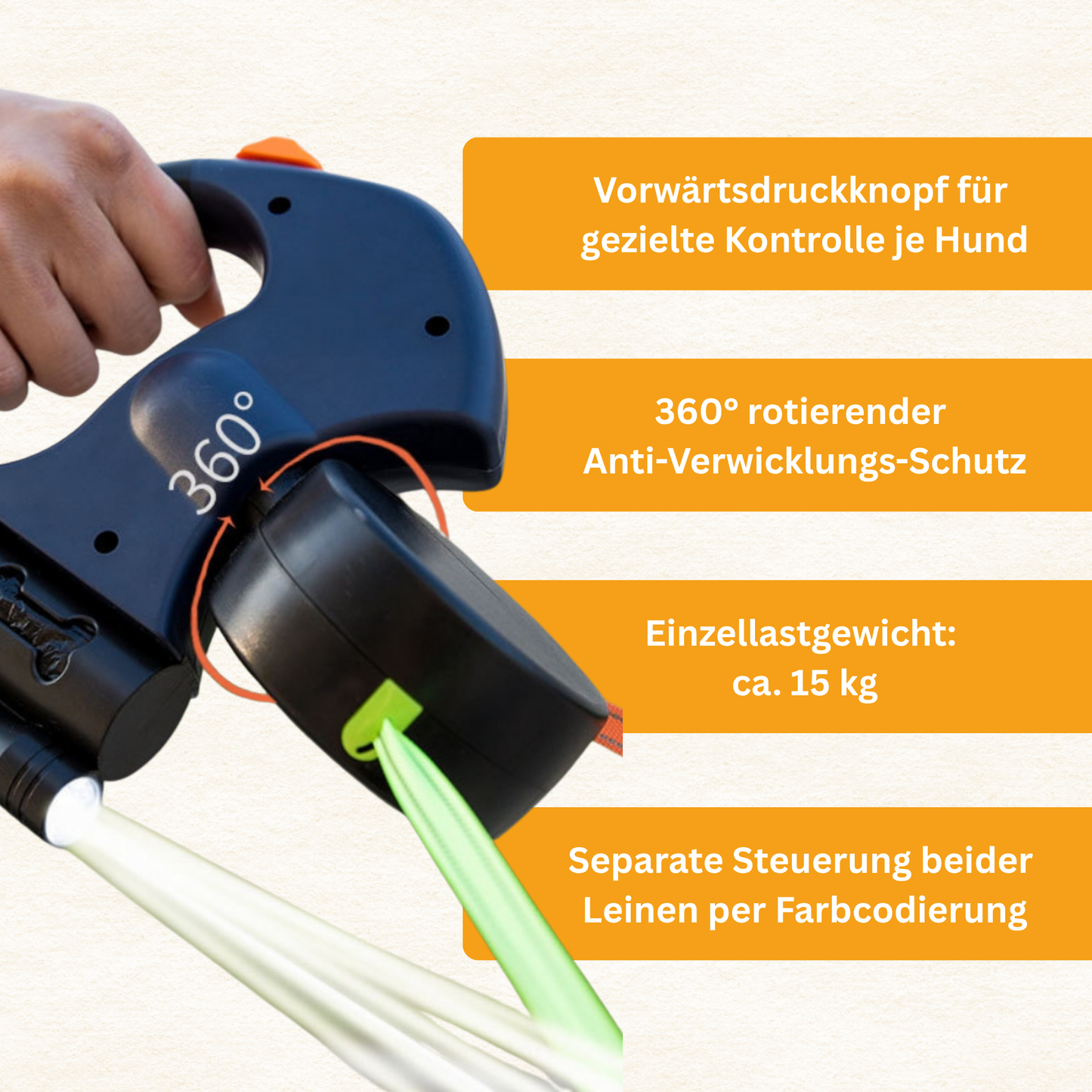 DualLight Leine