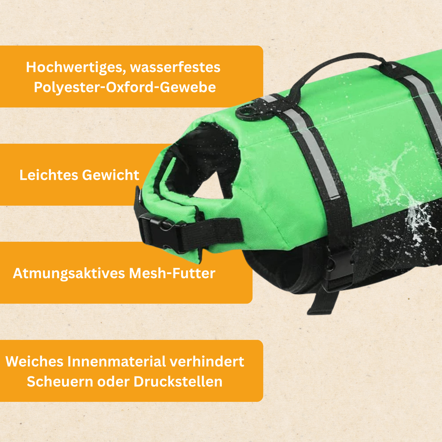 AquaSafe Hundeweste