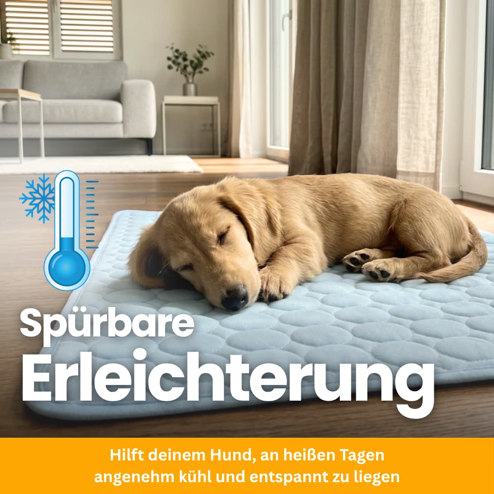 Premium Kühlmatte für Hunde
