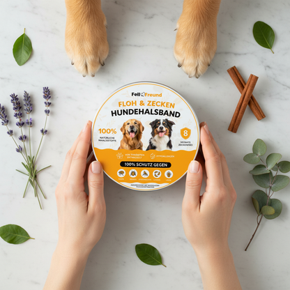 Floh- und Zeckenschutz Halsband für Hunde